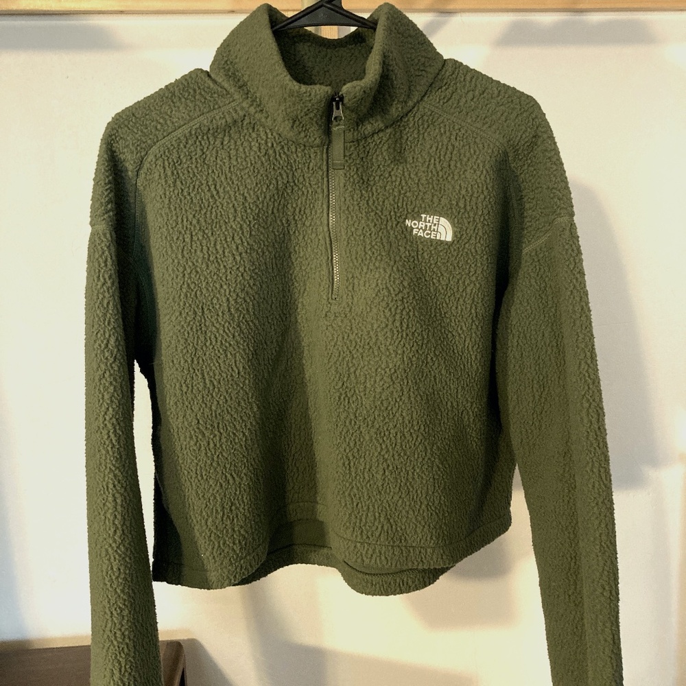 The North Face Women's Cropped Zip Fleece